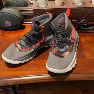 Under Armour SC high tops. Size 9
